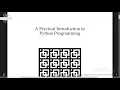 A Practical Introduction To Python Programming - Exercise 1 8 4a