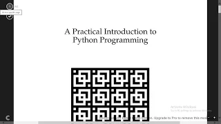 A Practical Introduction To Python Programming - Exercise 1 8 4a