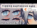 how to rig expressive eyes live2d step-by-step guide