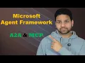 How Microsoft Agent Framework Uses A2A and MCP for Multi-Agent Communication Demo Included