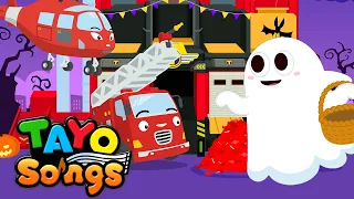Trick Or Treat?🎃👻 | Halloween Song | Best Tayo Songs | Kids Songs | Nursery Rhymes for Kids