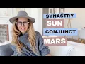 Synastry Sun conjunct Mars - Power Couple