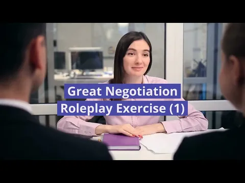 Download MP3 Great Negotiation Role Play Exercise 101 Part 1