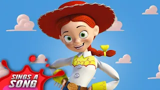 جيسي تغني أغنية  محاكاة ساخرة لفيلم حكاية لعبة    دندنها