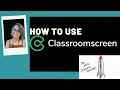 Teacher Tip How to Use Classroomscreen