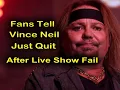 Download Lagu Vince Neil Destroyed By Fans After Recent Concert