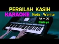 Download Lagu PERGILAH KASIH - Chrisye | KARAOKE Nada Wanita, HD