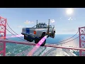 Download Lagu Which Car Can Escape The Car Jump Arena?!? #23  - BeamNG.Drive