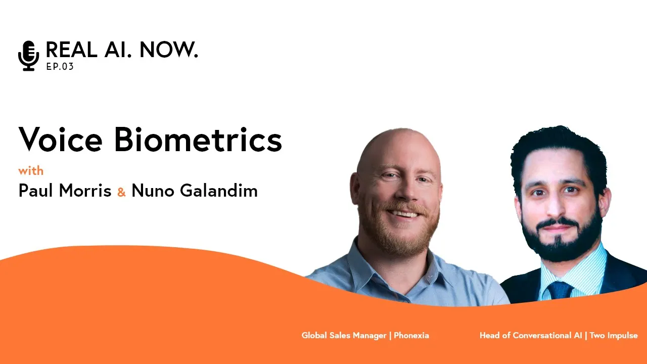 Voice Biometrics (with Paul Morris & Nuno Galandim)