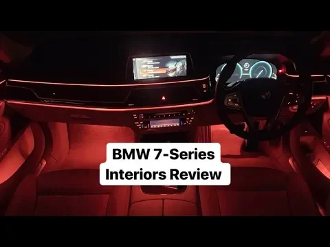 BMW 7-Series Interiors Review - Luxurious Lounge (Hindi + English)