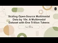2024 Best AI Paper MINT-1T Scaling Open-Source Multimodal Data by 10x A Multimodal Dataset with