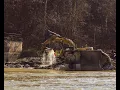 Six Mile Dam Update - The Fish House Comes Down