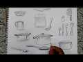 utensils drawing