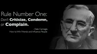 كيف تكسب الاصدقاء وتأثر في الناس ديل كارنيجي الجزء الأول 