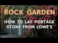 How to Lay Portage Stone From Lowe s