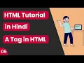 How to link pages in HTML Anchor Tag in HTML a Tag in HTML Web Development Tutorials