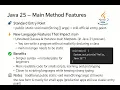Java 25 Features 01 main method info Srikanth Java Java Interview Questions