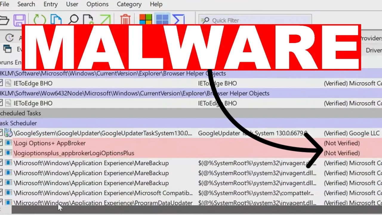 Outline Video How to Check if your PC is Hacked