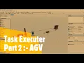 How To Use AGV In Flexsim Using Task Executer Step by Step Flexsim Simulation Tutorial Beginners