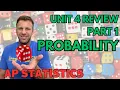 AP Statistics OLD Unit 4 Summary Review Part 1 - Intro to Probability Old CED