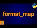 Python String format - map