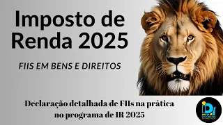 Declarando FIIs em Bens e Direitos - Imposto de Renda 2025