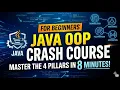 Java OOP Crash Course Master the 4 Pillars in 8 Minutes