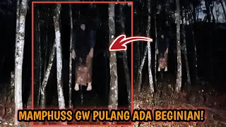 petaka kakinya ga napak tanah bukan orang ternyata naik motor sendiri pulang lewat hutan kubur4n 