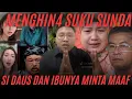 Lagu MENGHIN4 SUKU SUNDA‼️DIBURU WARGA JABAR❗AKHIRNYA DAUS RESBOBB DAN IBUNYA KLARIFIKASI MINTA MAAF⁉️