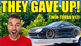 I Bought An Abandoned $180,000 SL65 AMG For $3,000 & Fixed It For FREE With Parts Left Inside!