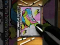 Coloring page from Color by Number - 90s Vibes
