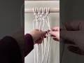 Macrame knots Nudos Macrame
