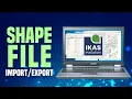 Lagu Importing/Exporting a Shape File | IKAS Evolution Software