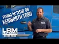 Fixing an AC Issue on the Kenworth T680
