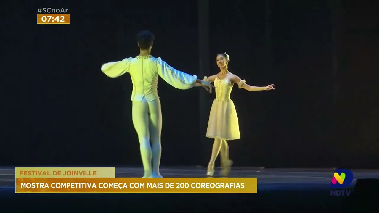 Mostra competitiva do 40º Festival de Dança de Joinville tem mais de 200 coreografias