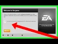How to Sign Up and Create New EA Account on FC 26 Start Screen