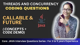 Implementing Callable Tasks with ExecutorService Future in Java Concepts CODE DEMO