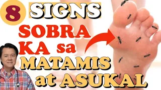 8 Signs Sobra Ka sa Matamis at Asukal - Tips By Doc Willie Ong (Internist and Cardiologist)