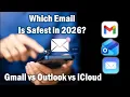 Which Email Is Safest in 2026 Gmail vs Outlook vs iCloud