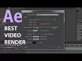 Adobe After Effects CS6 - How To Render and Export Your