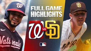 NATIONALS vs. PADRES: Official Full Game Highlights (September 9) | 2026 MLB Season
