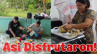 Carmen Le Llevo Gallina A Su Jefecito, Que Rico!🥰