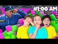Download Lagu 24 HOUR OVERNIGHT CHALLENGE in TRAMPOLINE PARK!