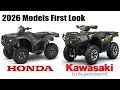 First 2026 Honda and Kawasaki ATVs First Look Review and the Return of the Honda Pilot