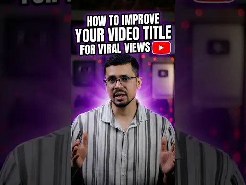 Title गलत… तो views zero 😬 #shorts #youtube #viral #shortsfeed
