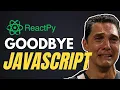 ReactPy Python Can NOW Make UIs Just Like React