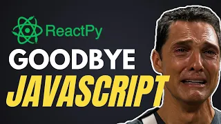 ReactPy Python Can NOW Make UIs Just Like React