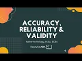 ABA Made Easy Accuracy Reliability and Validity