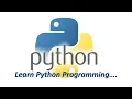 In Which sequence should We learn Python