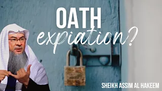 Oath Expiation Kaffara Food or Money Assim al hakeem JAL